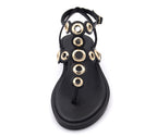 BLACK OBALY P VE25|15 SANDAL