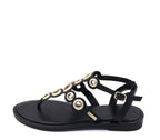 BLACK OBALY P VE25|15 SANDAL