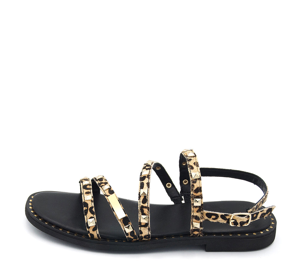 CORABEL LEOPARD SANDAL L VE25|26