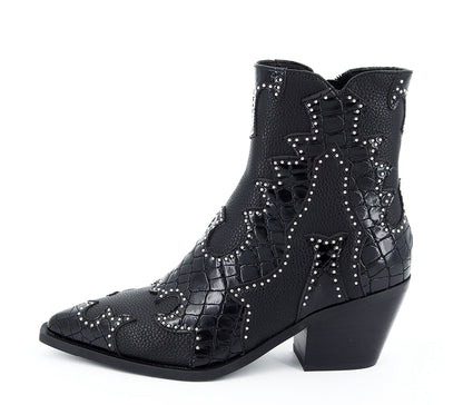 9098 BLACK CAMPERO BOOT