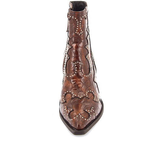 9098 BOTIN CAMPERO CUERO