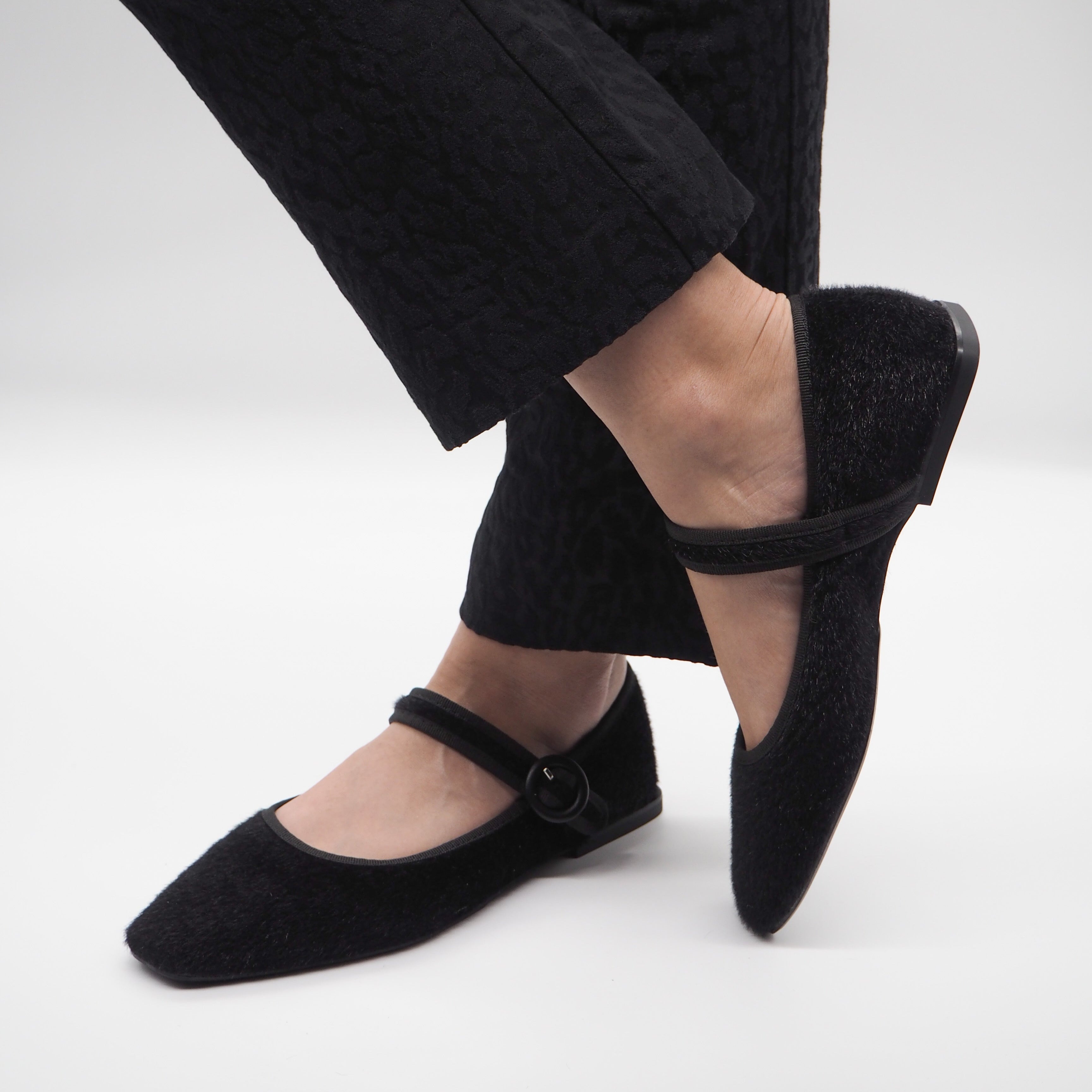SA741 BAILARINA EFECTO PELO NEGRO