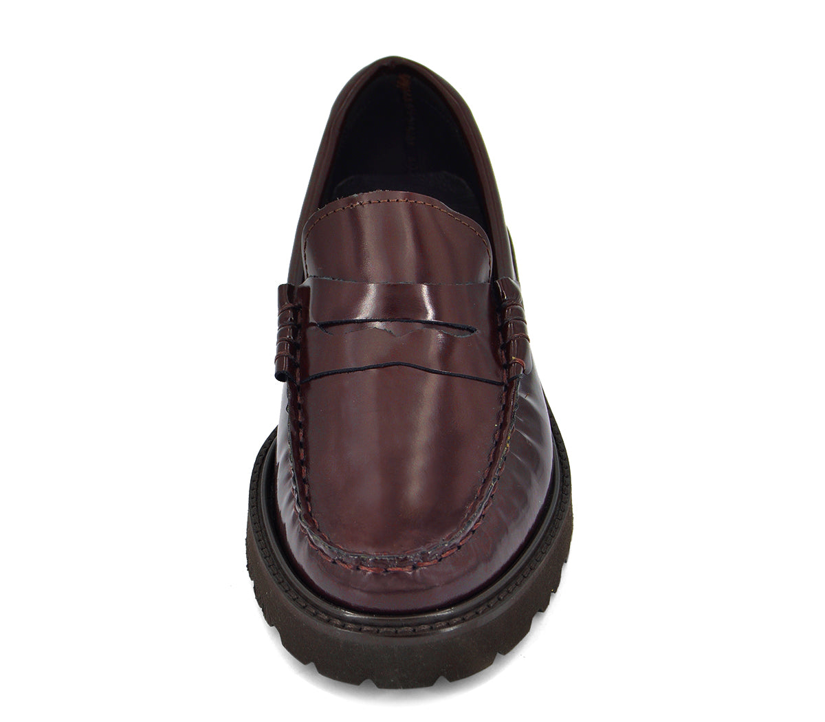 A7862 MOCASÍN FLORENTIC  PIEL BURDEOS