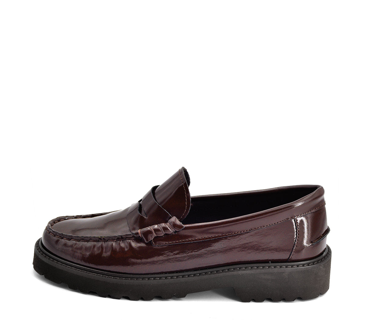 A7862 MOCASÍN FLORENTIC  PIEL BURDEOS