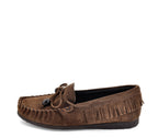 A7870 MOCASÍN  SERRAJE FLECOS MARRÓN