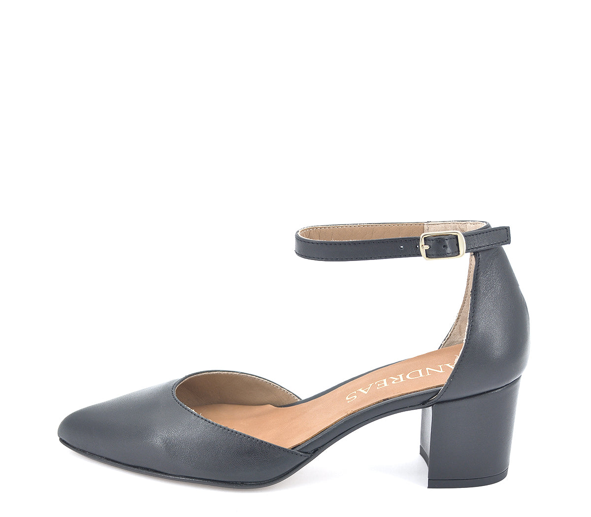 BLACK HIGH HEEL SHOE A4194 P INV26|15