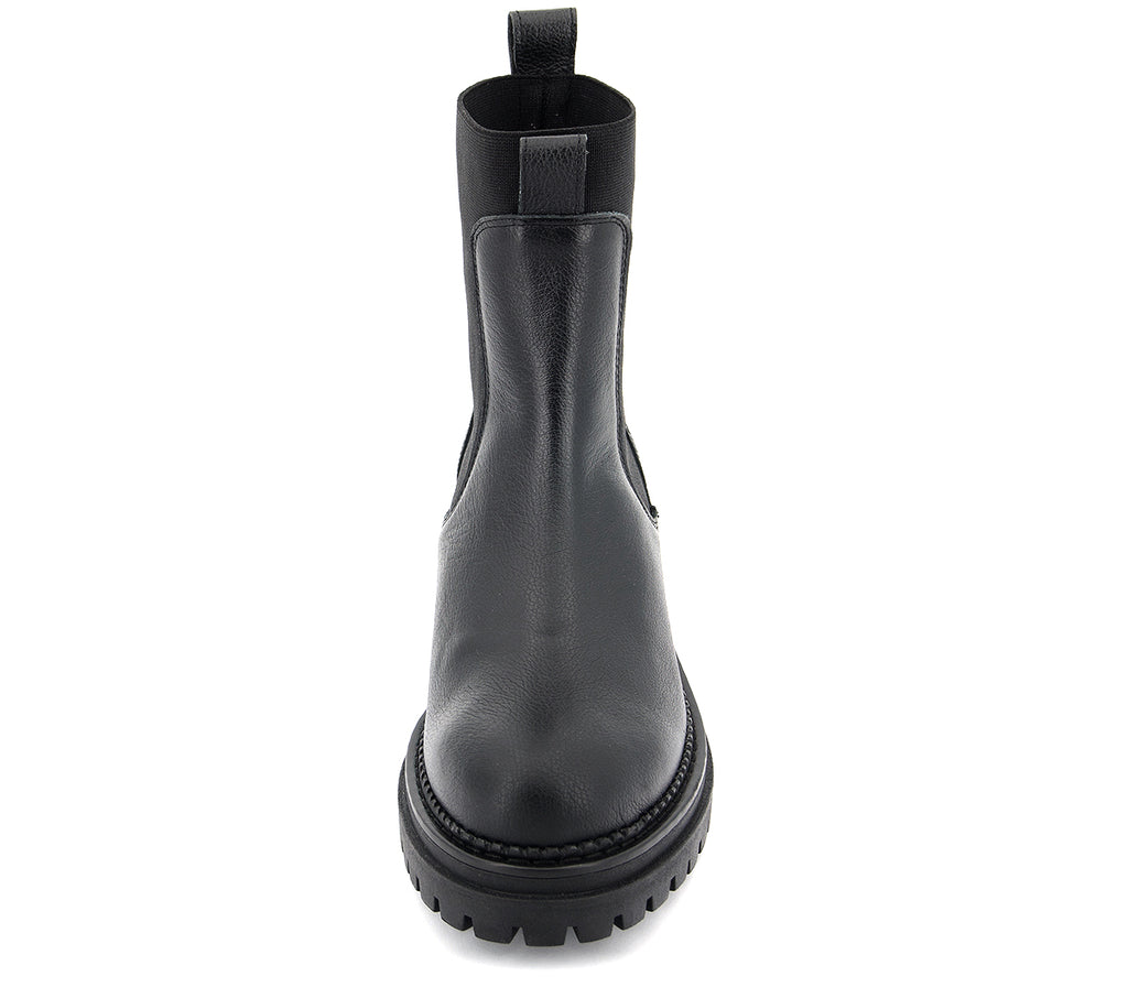 A5572 BOTÍN  PIEL NEGRA