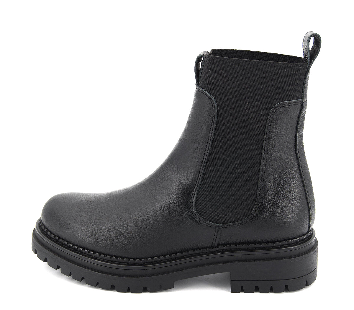 A5572 BOTÍN CHELSEA PIEL NEGRA