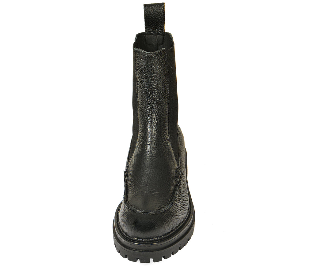 A6457 BOTÍN CHELSEA PIEL NEGRA