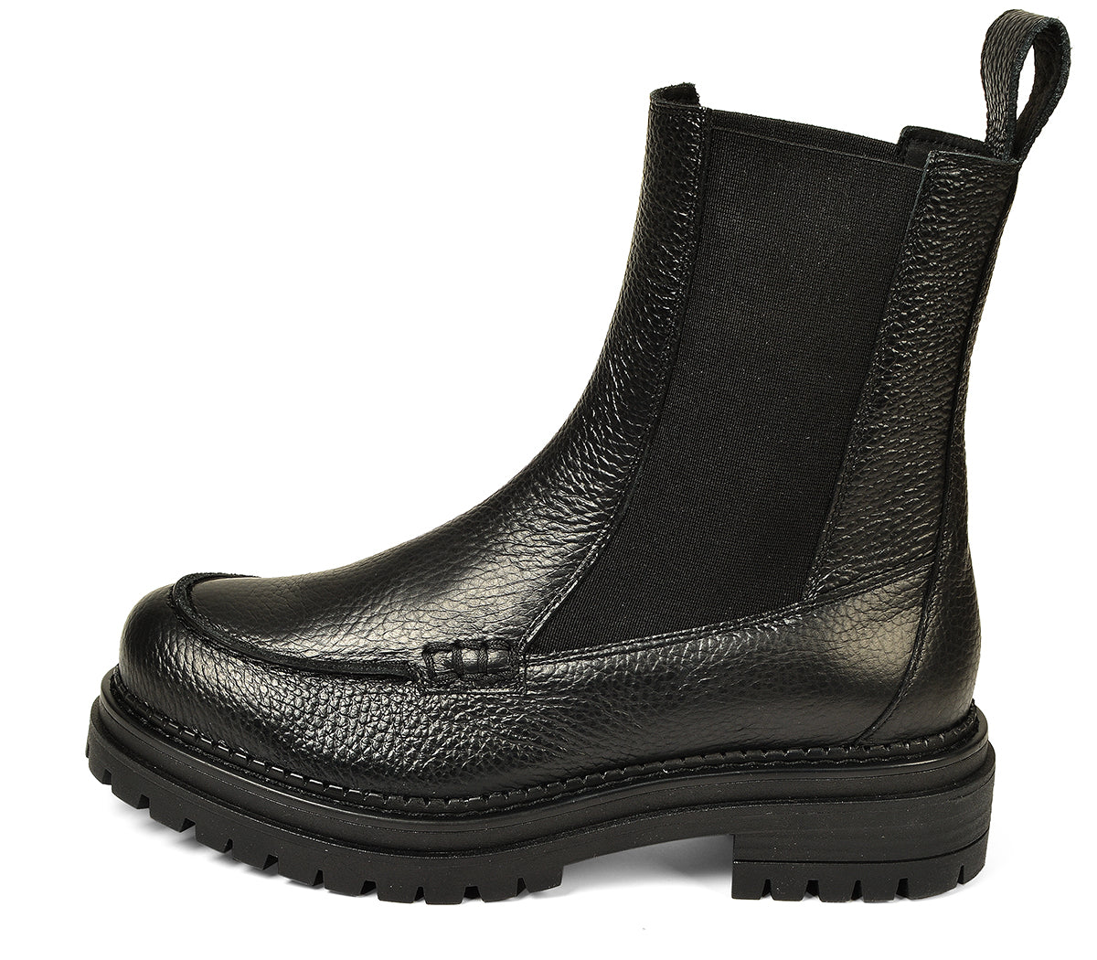 A6457 BOTÍN CHELSEA PIEL NEGRA
