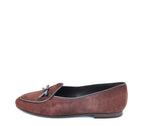 A7111 A MOCASÍN LAZO ANTE MARRÓN