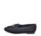 A7111 MOCASÍN LAZO ANTE NEGRO