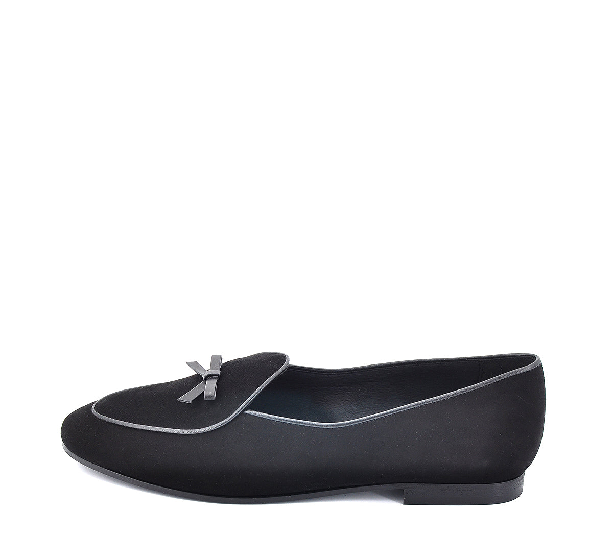 A7111 MOCASÍN LAZO ANTE NEGRO
