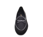 A7111 MOCASÍN LAZO ANTE NEGRO