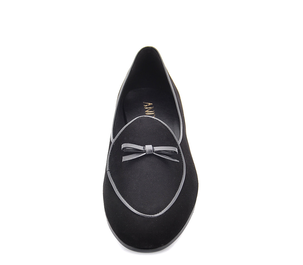 A7111 MOCASÍN LAZO ANTE NEGRO