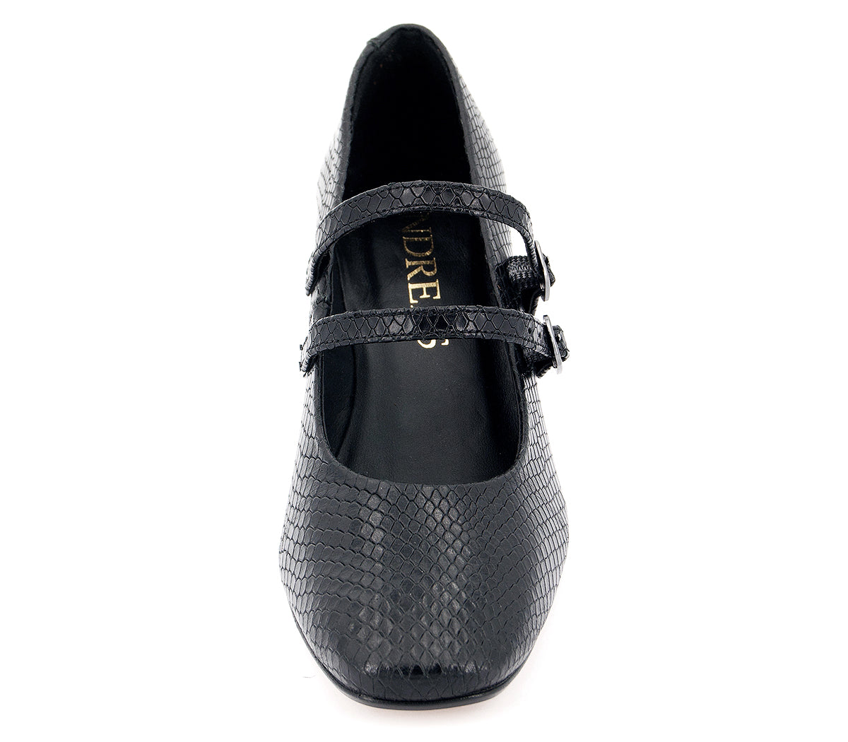 A7494 BLACK HEEL SHOE