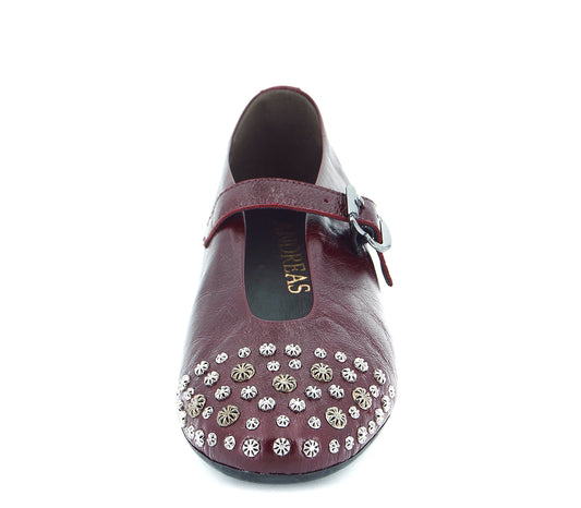 A7528 BURGUNDY SHOE