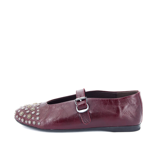 A7528 BURGUNDY SHOE