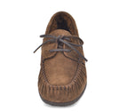 A7866 BLUCHER SERRAJE MARRÓN Y PELO