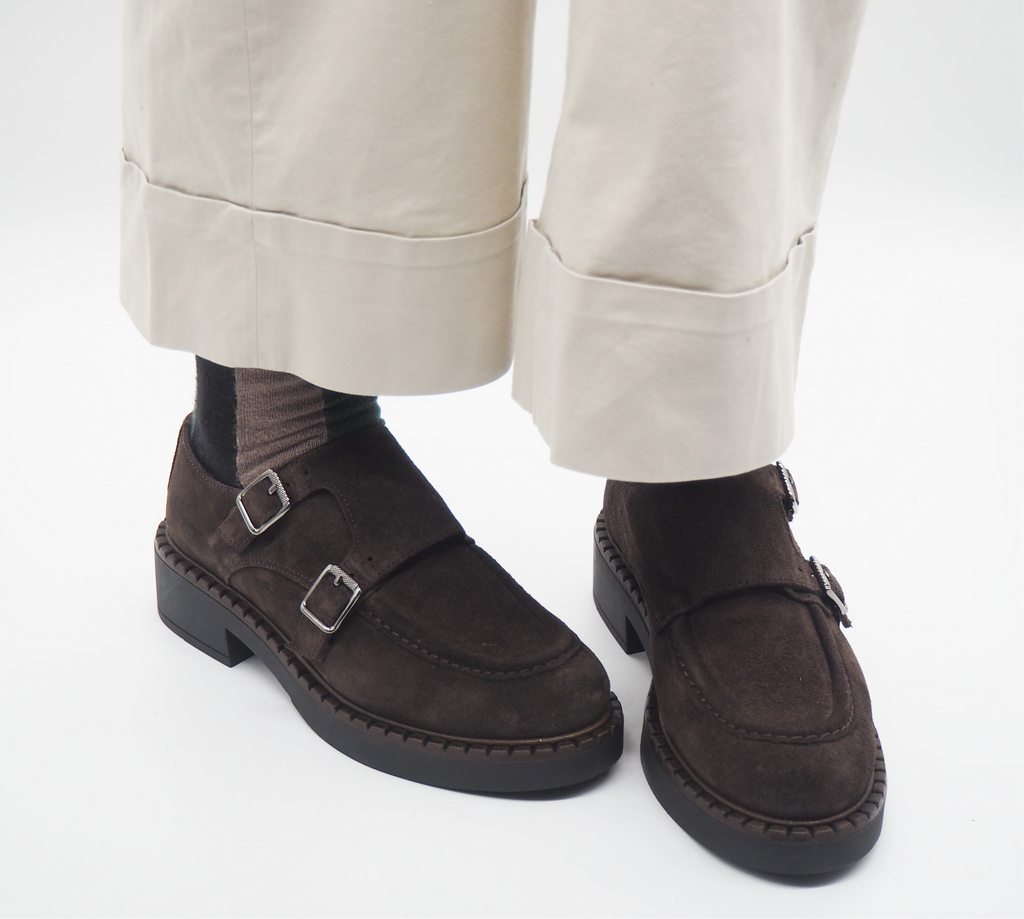 A7514 BLUCHER SERRAJE MARRÓN