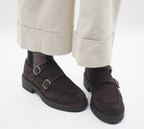 A7514 BLUCHER SERRAJE MARRÓN