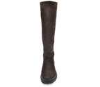 A7036 BOTA SERRAJE Y ELÁSTICO MARRÓN