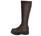 A7036 BOTA SERRAJE Y ELÁSTICO MARRÓN