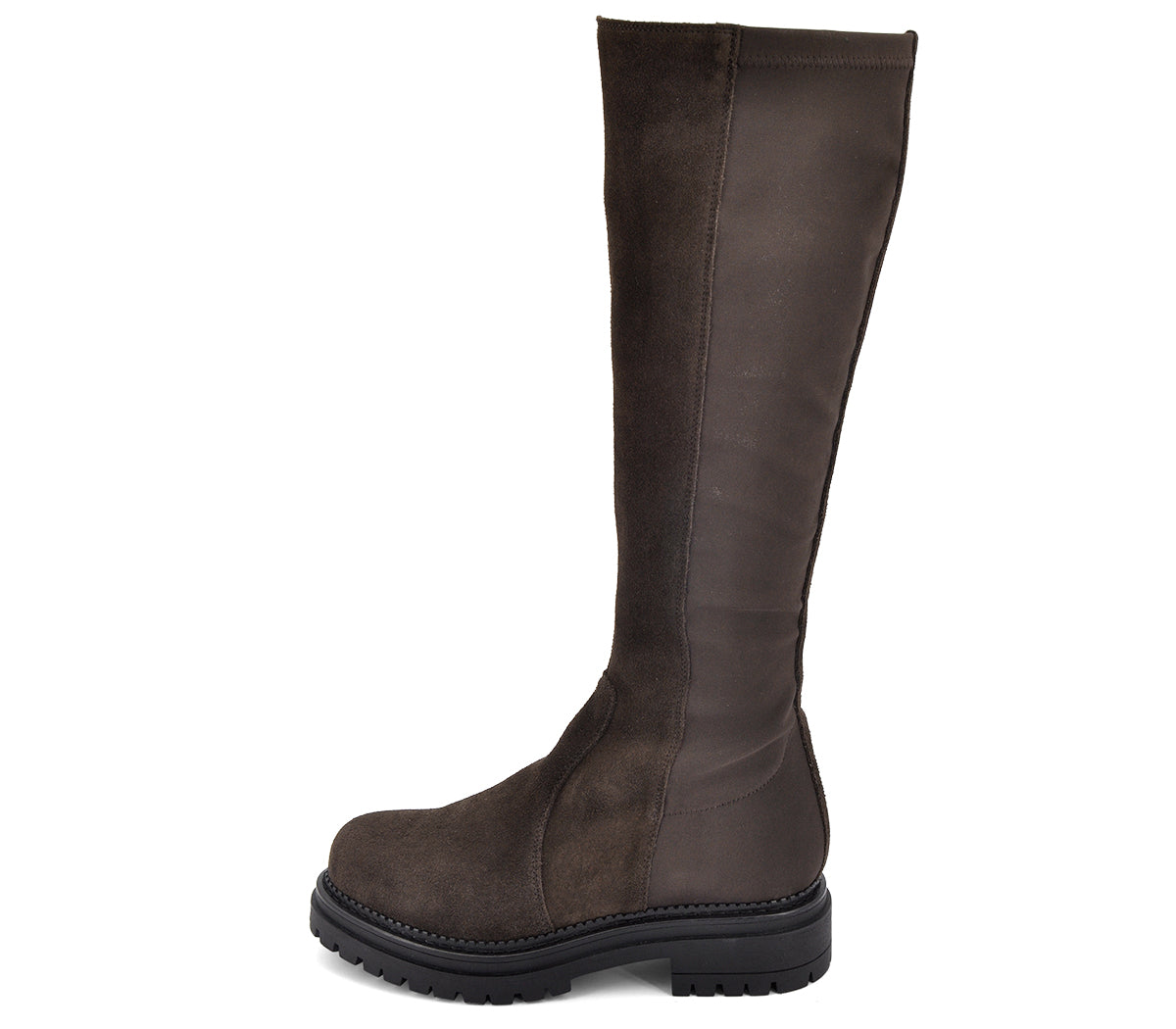 A7036 BOTA SERRAJE Y ELÁSTICO MARRÓN