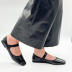 SA742 BAILARINA EFECTO CHAROL NEGRO