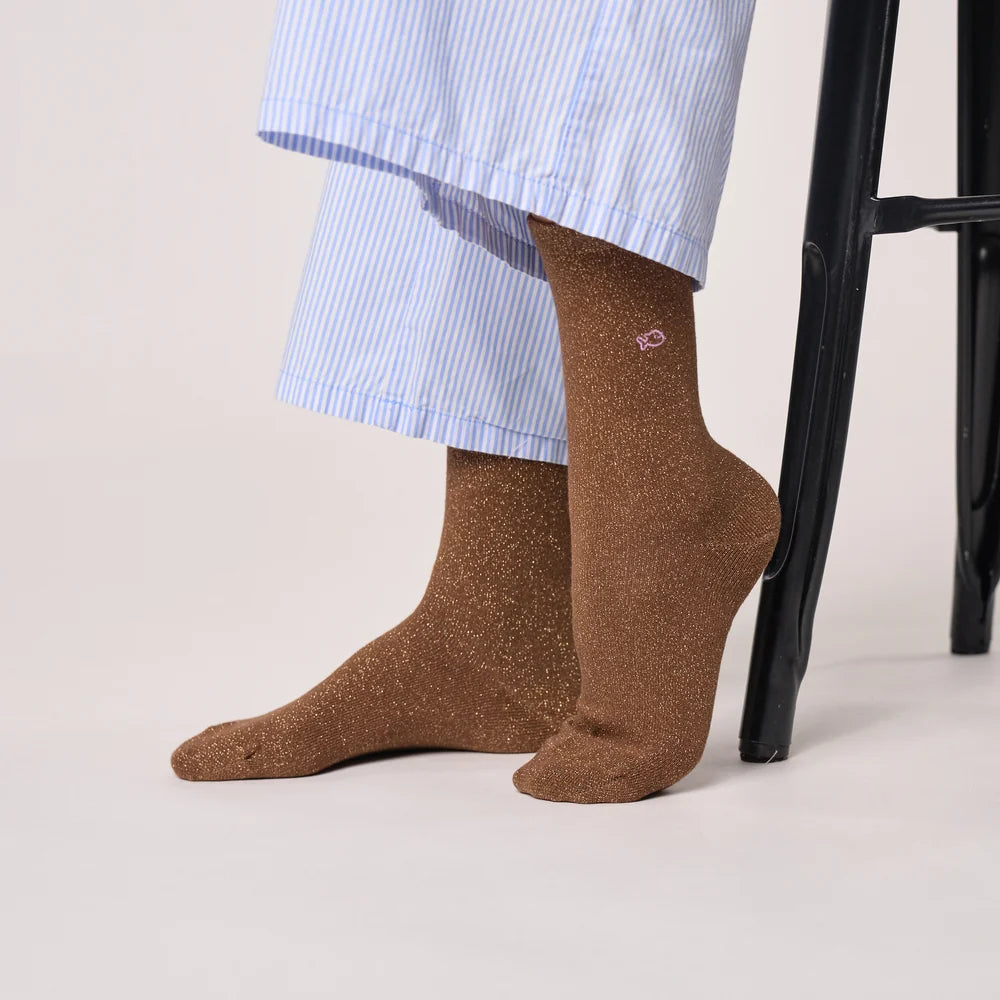 CP31 CALCETINES MARRONES