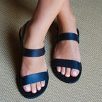 BLACK SANDAL E1-182 P VE25|15