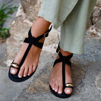 SANDALIA NEGRO F-21 S VE25|15