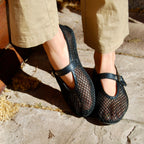 A7393 BAILARINA MESH NEGRA