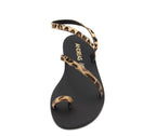 LEOPARD SANDAL E1-023 L VE25|26