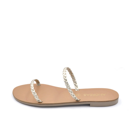 SANDALIA PLATINO E1-179 P VE25|107
