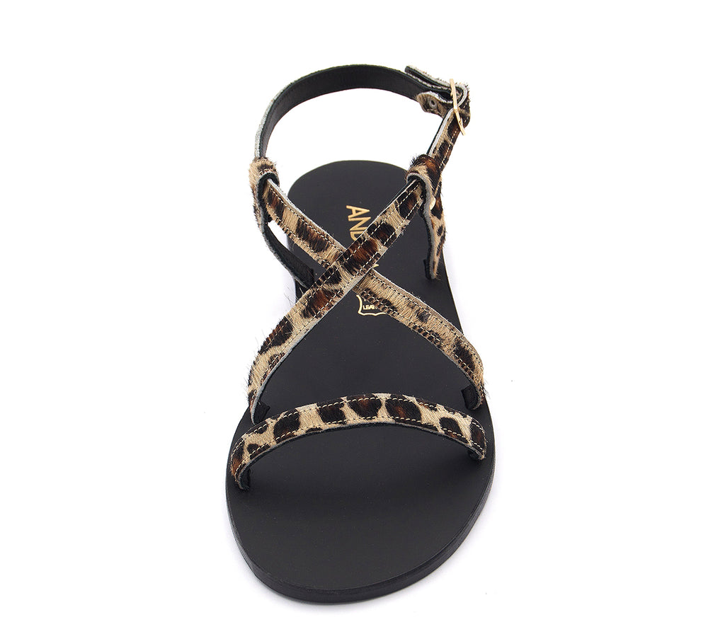 LEOPARD SANDAL E1-181 L VE25|26