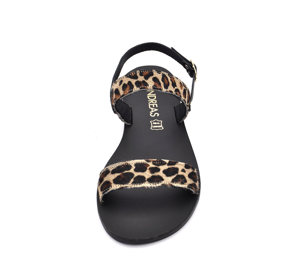 LEOPARD SANDAL E1-182 L VE25|26