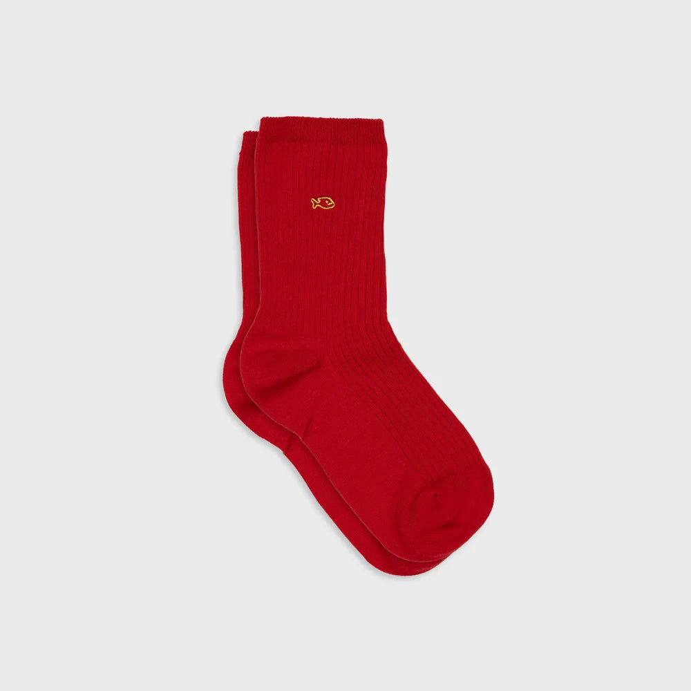 FCO01 CALCETINES CANALÉ ROJOS