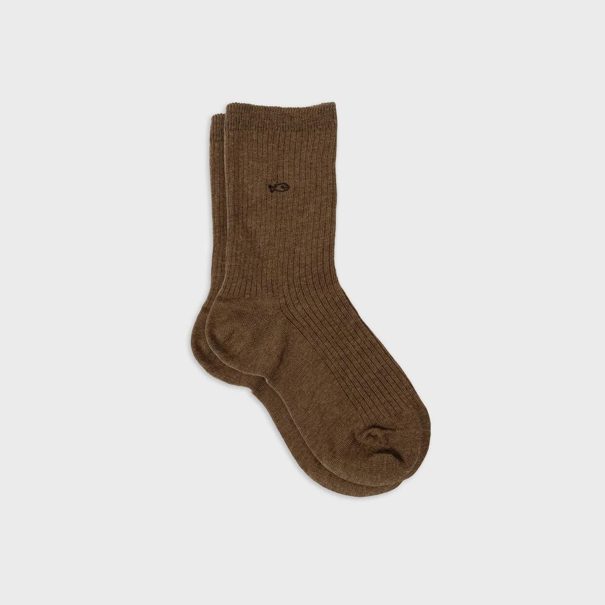FCO06 CALCETINES CANALÉ MARRONES