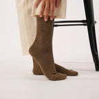 FCO06 CALCETINES CANALÉ MARRONES