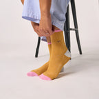 FPA23 CALCETINES MOSTAZA