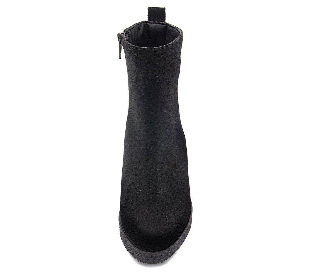 G-16 BOTÍN CUÑA SERRAJE NEGRO