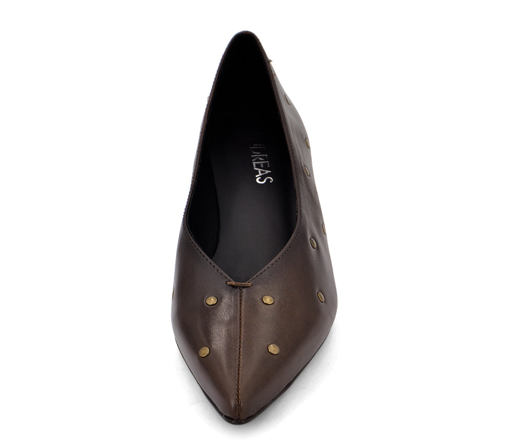 GARONS 5 SALÓN TACHAS PIEL MARRÓN