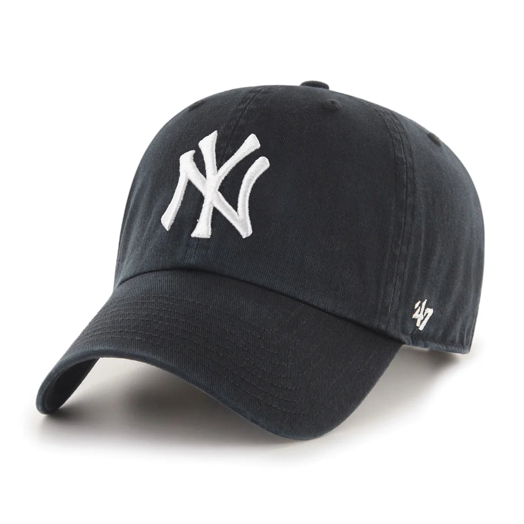 47 CLEAN UP CAP NY BLACK/ WHITE