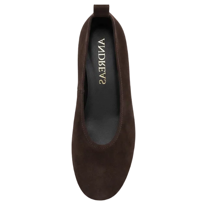 A7531 BAILARINA ANTE MARRÓN CHOCOLATE
