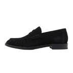 5706 MOCASÍN FRUNCIDOS SERRAJE NEGRO