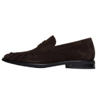 5706 MOCASÍN FRUNCIDOS SERRAJE MARRÓN OSCURO