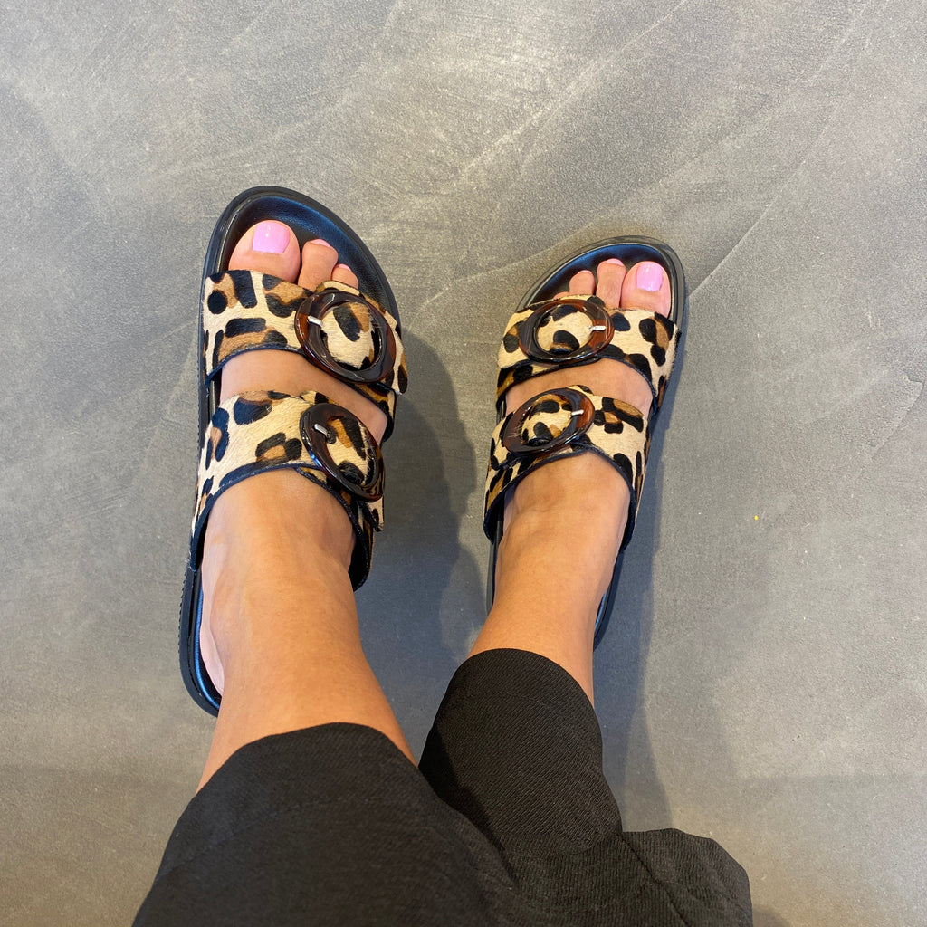 LEOPARD SANDAL F-8 L VE25|26