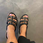 Black Chyrel Sandals P VE25|15