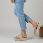 F-15 SANDALIA SERRAJE PIEDRA